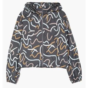Sweaty Betty Multicolor Abstract Jacket